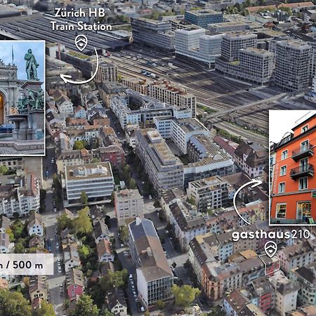 Gasthaus 210 Zürich Buitenkant foto